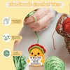 Positive Crochet Taco, to My Love Funny Inspirational Positive Knitted