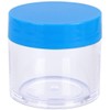 Beauticom 180pcs 30G/30ML (1oz) Thick Wall Round Plastic Clear Container