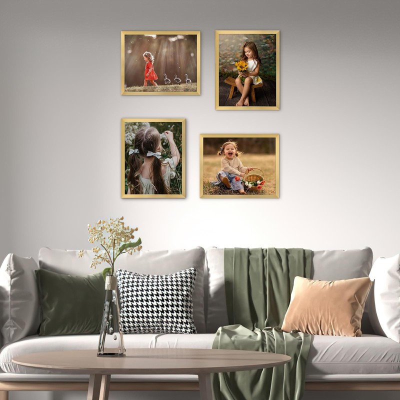 WIFTREY 8x10 Picture Frame Set of 18, Multi Photo Frames