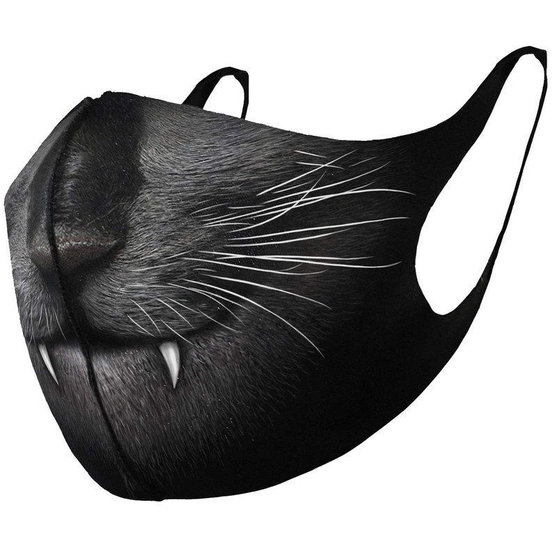 Spiral - Cat Fangs - Face Masks - L Black