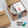 FCSOTSPS Baseboard Trim,4 Inch(W) x 40 Feet(L) Peel and Stick
