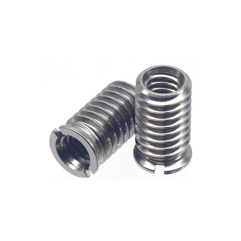 HITHUT Stainless Steel 1/4"-20 Female to 3/8"-16 Male Convert Screw