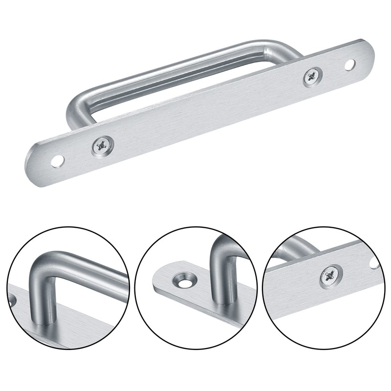 2 Pcs Barn Door Handles, Sliding Door Pull Handles, Stainless