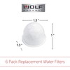 Wolf Gourmet 6-Pack Replacement Water Filter (WGCM350)