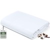 Royale Linens 100% Cotton Flat Sheets Only - Full Size