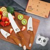 Kids Knife Set for Real Cooking with Educational Ring &