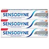 Sensodyne Whitening Toothpaste with Fluorine, Relief for Sensitive Teeth, Lasting
