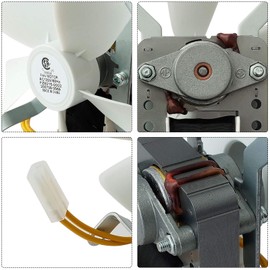 Replacement Fan Motor for Pit Boss & Traeger Pellet Grill Parts, also compatible with Camp Chef & Z Grills Smoker Induction Fan Kit