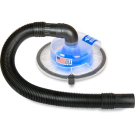 Dust Deputy Low-Pro Plus Cyclone Dust Separator – Engineered High Flow Wet/Dry Vacuum Kit – Fits Standard 5 Gallon Buckets – 2.5" Adapter & 3' Hose – Made in USA