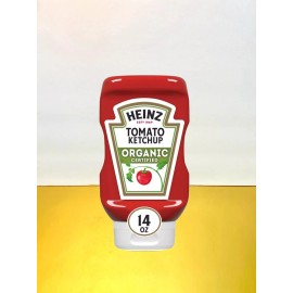 Heinz  New Exclusive Heinz Organic Certified Home Grown Tomato Ketchup Bottle 14oz