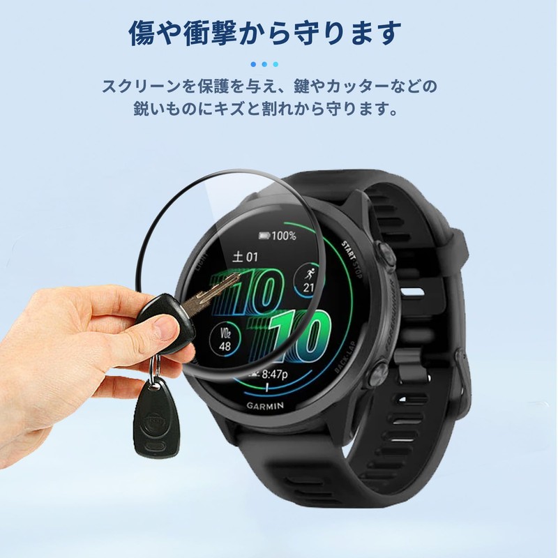 [Set of 4] For GARMIN Forerunner 570 42mm Film Protective