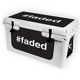 MightySkins (Cooler Not Included) Skin Compatible with RTIC 45 Cooler (2017 Model) - Faded | Protective, Durable, and Unique Vinyl Decal wrap Cover | Easy to Apply | Made in The USA