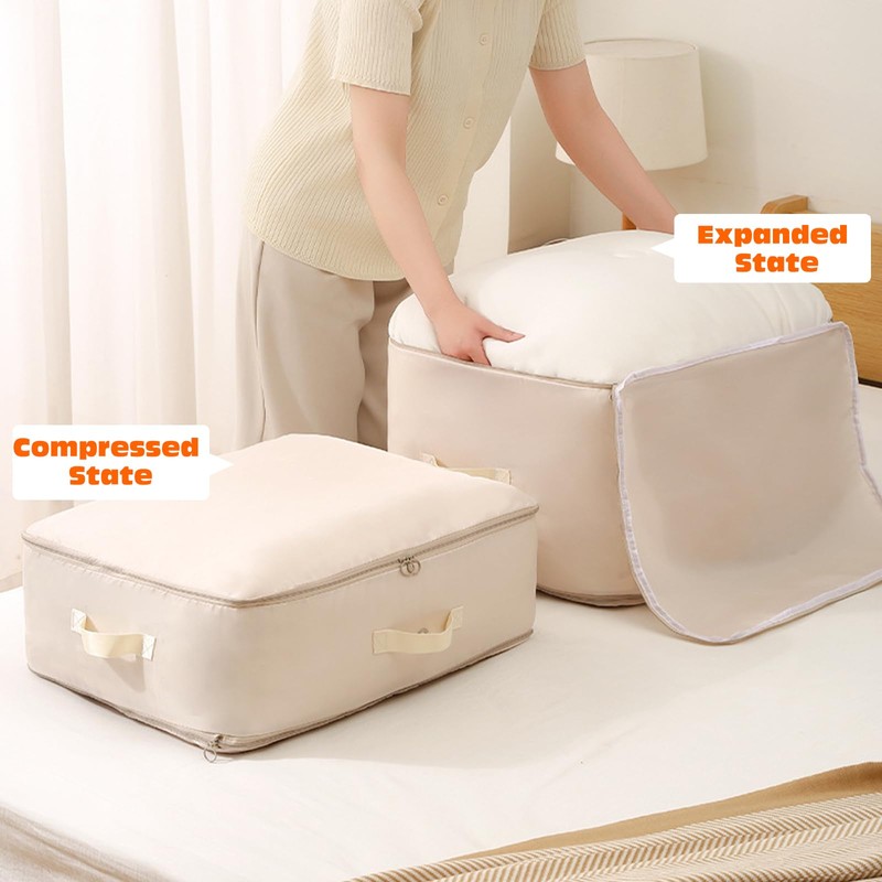 BSITSSS Ultra Space Saving Self Compression Organizer, Self Compression Organiser,