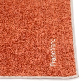 Francfranc Franc Antibacterial Odor Resistant Easy Drying Face Towel, Orange