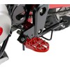 3D Spiked Front Footrest Off-Road Foot Pegs Compatible with Grom