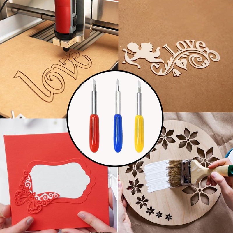 Pack of 40 Lettering Replacement Blades, Vinyl Cutter Plotter Cutting
