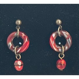 Bedizen Ornaments Earrings by Artist Cynthia Deis Raleigh NC