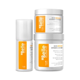 Shop Belle Skin Repair Vitamin Cream 50ml + Additional Sample Inner Tightening Moisture Elasticity Cream / 샵벨르 스킨 리페어 비타민크림 50ml +추가샘플 속당김 수분 탄력크림