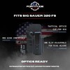 Fortitude S320FS CCW Holster for Sig 320 FS, Optics Ready,