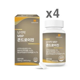Egg shell membrane MBP chondroitin 750mg x 60 tablets x 4 / 난각막 MBP 콘드로이친 750mg x 60정 x 4개