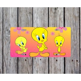 Unbranded Tweety Bird Inspired Novelty License Plate