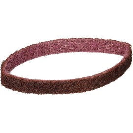 Dynabrade (90313) DynaBrite Premium Belt | 1/2" (13 mm) Wide x 12" (305 mm) Long, Medium Grit/Grade, Non-Woven Nylon Abrasive | Accessory for Use with Abrasive Belt Tools