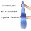 Leticia Sky Blue Braiding Hair Pre Stretched Synthetic Ez braid