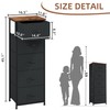Somdot Tall Dresser for Bedroom with 5 Drawers, Storage Organizer