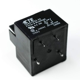 TE CONNECTIVITY / POTTER & BRUMFIELD T9AS1D22-24 POWER RELAY SPST-NO 24VDC, 30A, PC BOARD (1 piece)