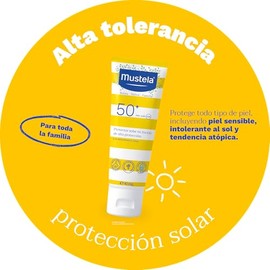 Mustela Loción Solar De Alta Protección FPS 50+, 40ml