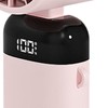 Folding Small Fan USB Rechargeable Fan Digital Display Portable Desktop