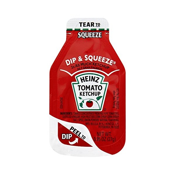 Heinz Ketchup Dip & Squeeze Single Serve Packet (0.95 oz