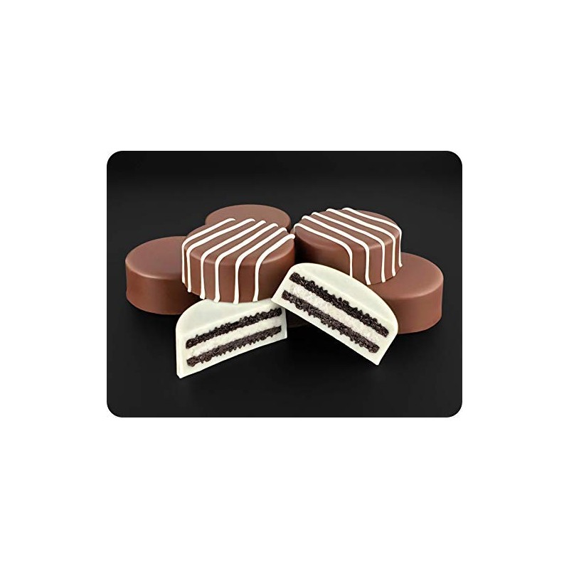 SpinningLeaf Standard Sandwich Cookie Chocolate Candy Mold