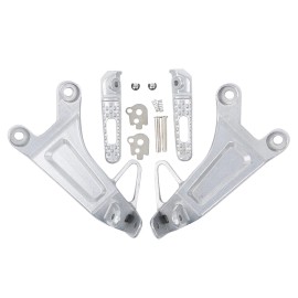 TCMT Rear Passenger Footpegs Pegs Bracket Fit For Honda CBR600RR CBR 600RR 2003-2004