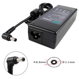 DTK AC Adaptador Cargador Fuente de alimentación Cable de alimentación para monitores LCD TFT, Salida de TV, dvdtvs, y Otros Equipos: 12V 5A 6A 7.5A Tamaño: 5.5mm X 2.5mm