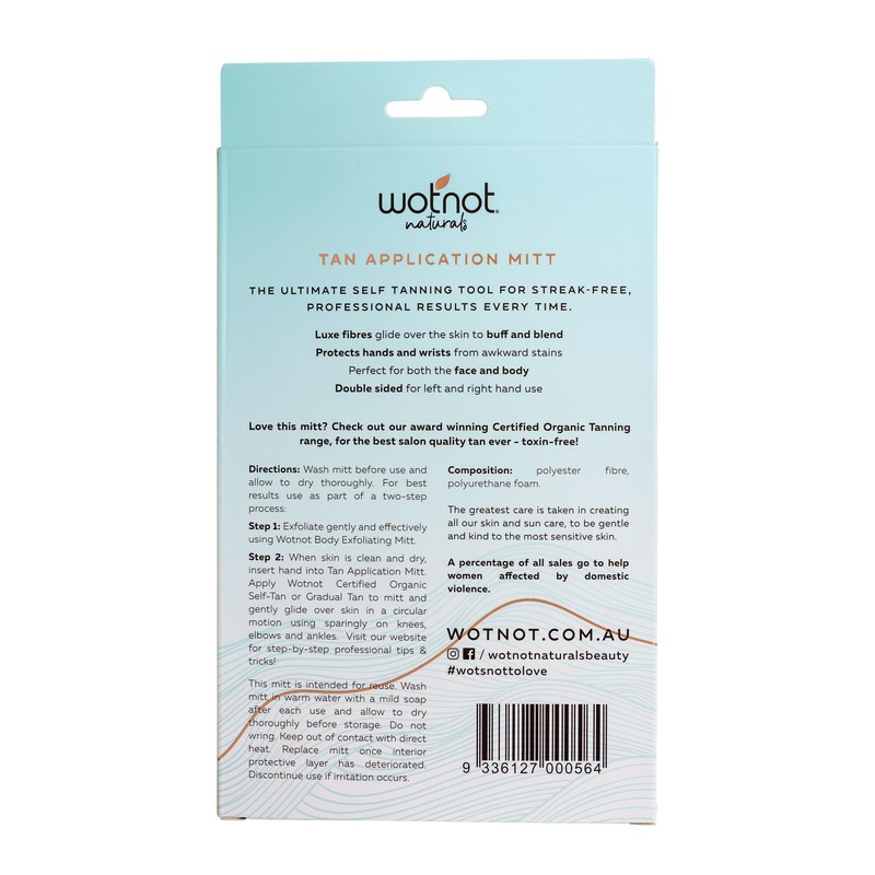 Wotnot Tan Application Mitt, 1 count