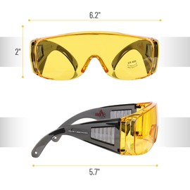 UNCO- Safety Goggles Over Glasses, Protective Goggles, Anti Fog, Work, Safety Glasses Over