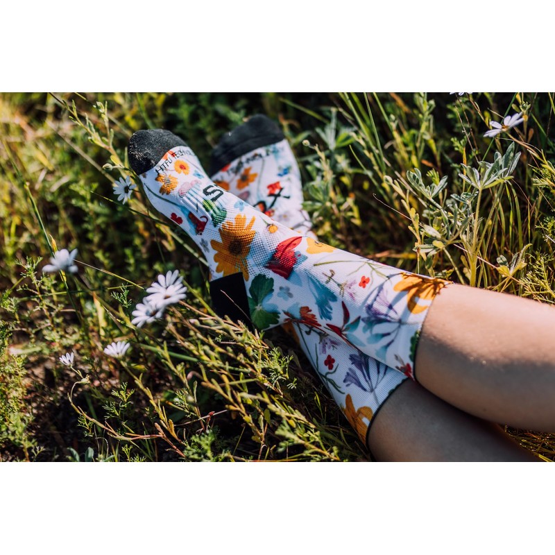 Sox Footwear Meadow Crew Socks, Multi-colour