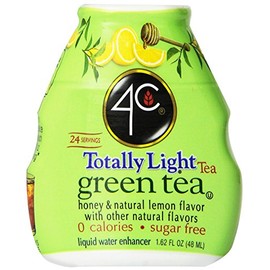 4C Sugar Free Liquid Water Enhancer, Premium Natural Flavors, 0 Calorie Drops (Green Tea, 1 Pack)