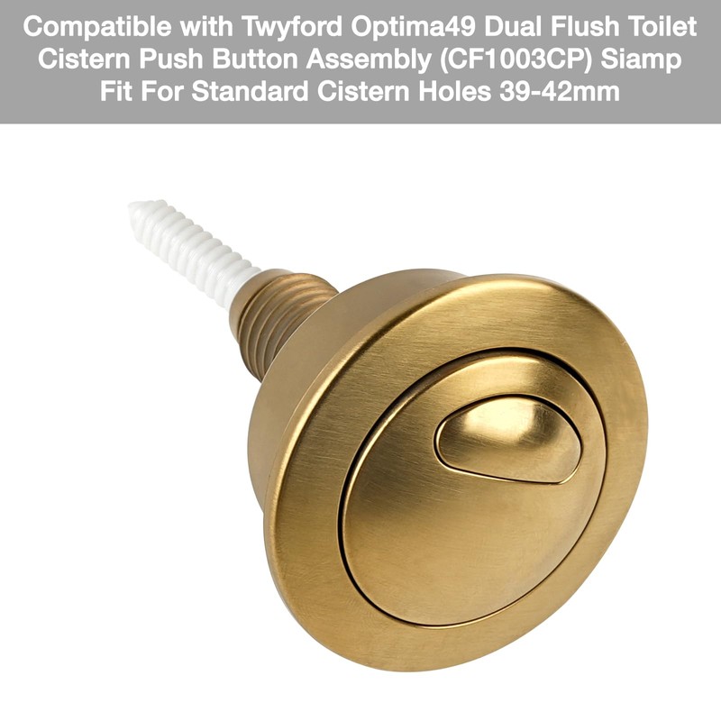 Dual Flush Toilet Cistern Push Button for Twyford for Optima