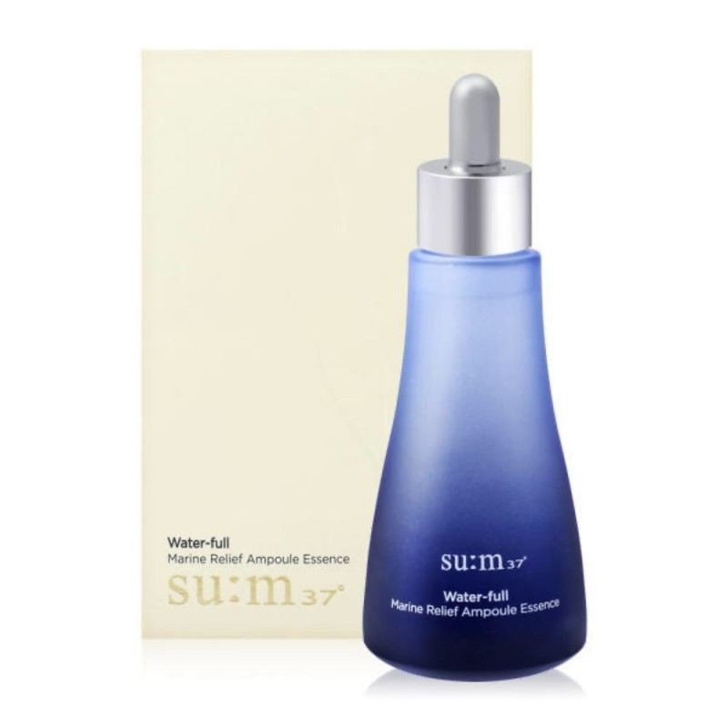 Su:m37 Degree Water Full Marine Relief Ampoule Essence 50ml /