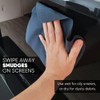Microfiber Wholesale Premium TV Screen Cleaning Cloth Black | 14”x14”
