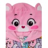 Care Bears Girl's Soft Fleece Hooded Print Pajama Sleeper