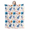 Wajade Baseball Gifts for Boys Girls - Baseball Blanket Birthday