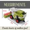 Toyland® 31cm (12") Remote Control Combine Harvester with Lights, Sound