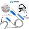 RespirAid Complete CPAP Maintenance Kit, Hose, Cleaning Brushes, Holder and