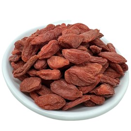 DABC OAK LAND Goji Berries, 1LB Wolfberry Premium Large Berry Form，5A Wolfberry 100% Natural Sun-Dried Whole Fruit, Sulfate & Additive Free Great Flavor for Soup，Drinks, Snacks, Beverages 1LB/Bag