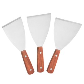 Lajiakoy® Grill Spatula, Plancha Spatula for Catering, Cooking, Cleaning, Ideal for Indoor and Outdoor Steak (Pack of 3)