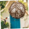 Sosoport 2 Pcs Lightweight Bird Feeding Nest Hanging Bird Feeding