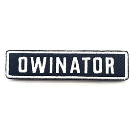 POLIZEIMEMESSHOP Owinator Name Badges 2.0 Textile Patch with Velcro